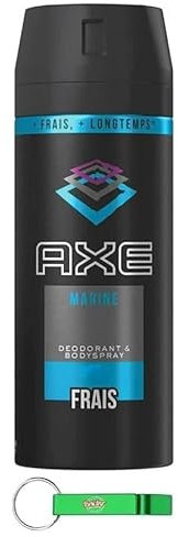 8x Axe Marine Deodorant und Körperspray - Body Spray für Männer Deo Spray 150ml + Beni Culinari Kostenloser Schlüsselanhänger