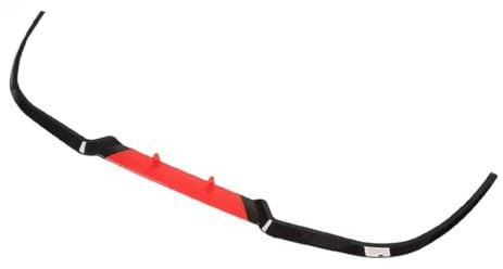 Auto-Frontspoiler, Frontspoilerlippe für VW Polo 9N, ABS-Material,B-Black-Red