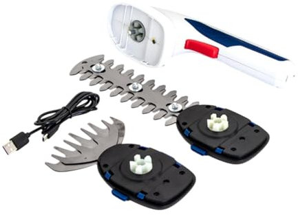 MagiDeal Tagliaarbusti Elettrico Cesoia per Maniglia ergonomica Portatile Tagliaerba Portatile Ricaricabile Tagliaerba per Prato da Giardino