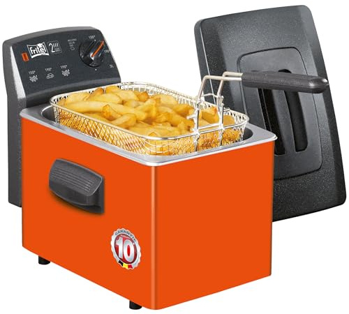 FRITEL Friteuse Turbo SF® 4152-3L - 2200W - Huile + Graisse - Orange