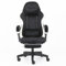 NEW LEADER Gaming Chair for Adults with Footrest and Lumbar Pillow, 140° Reclining High Back Computer Desk Chair, Flannel Fabric Swivel Office Chair with Adjustable Height and Neck Support