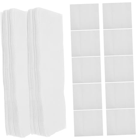 CTIRCHIU 200 Pezzi Asciugamani Usa e Getta Bianchi per Ospiti Assorbenti Design Pieghe per Bagni Matrimoni e Morbidi e Resistenti