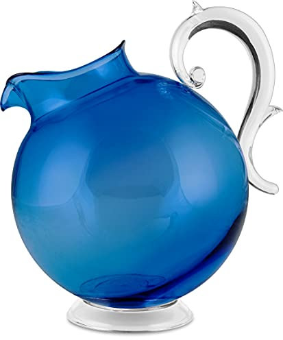 BROCCA BLU TRASPARENTE LT.2,25 IN SINTETIC CRYSTAL