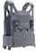 EXCELLENT ELITE SPANKER Molle Module Vest with M4 mag Pouch Plate Carrier Breathable Policemen Vest (Grey)