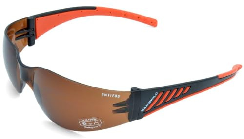 Gamswild WS7122 Sonnenbrille Sportbrille ANTIFOG Skibrille Fahrradbrille Unisex | braun | orange | gelb | grau | transparent