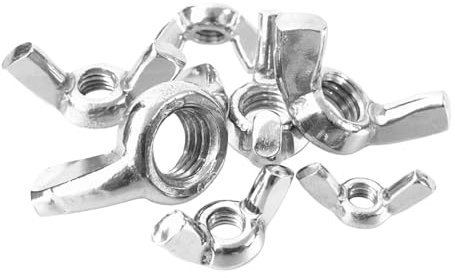 Flügelmuttern ähnl. DIN 315 (amerikanische Form) rostfreier Edelstahl V2A/A2 M5 // EHK-Verbindungstechnik