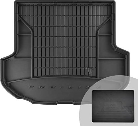 FROGUM ProLine 3D Alfombrilla Exclusiva de Goma cubeta Maletero para Hyundai Santa Fe IV Desde 2018 | Práctico Organizador | Los Bordes más Altos | Al Tamaño