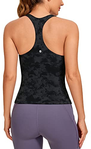 CRZ YOGA Butterluxe Soutiens-Gorge Dos Nageur Fumée-Encre-Brume 38