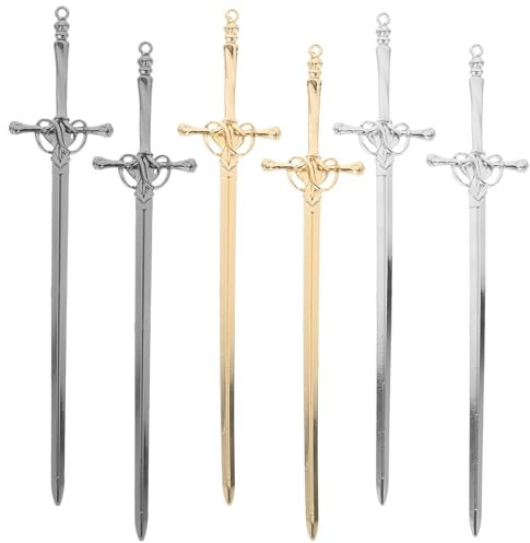 Luxshiny 6 StüCk Chinesische HaarstäBchen, Diy Vintage Haarnadeln FüR Frauen Und MäDchen, Retro Haaraccessoires FüR Hochzeiten, Partys