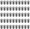 Lot de 50 vis sans tête hexagonales M2,5 x 3 mm en acier inoxydable