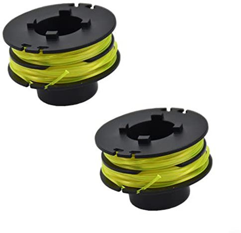 Lot de 2 bobines de fil de rechange pour débroussailleuse RAC118 RLT3525S 1,2 mm
