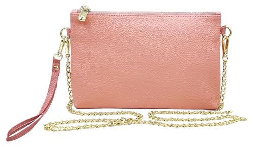 Beurlike Straw Clutch Purses for Women Beach Wristlet Wallet Small Cross body bag for Girls, Vlichee Pink, M, Fashion
