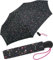 Esprit Taschenschirm Easymatic Light Auf-Zu Automatik Terrazzo Dots - Black