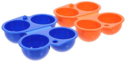 Healeved 2pièces Boîte à Portable Pour Camping Conteneur Plastique Pratique Pour Transport Stockage Des Pours Activités Plein Air