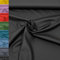 MAGAM-Stoffe Heike Regen Regenbekleidung-Stoff uni Meterware 50cm (16. Schwarz)