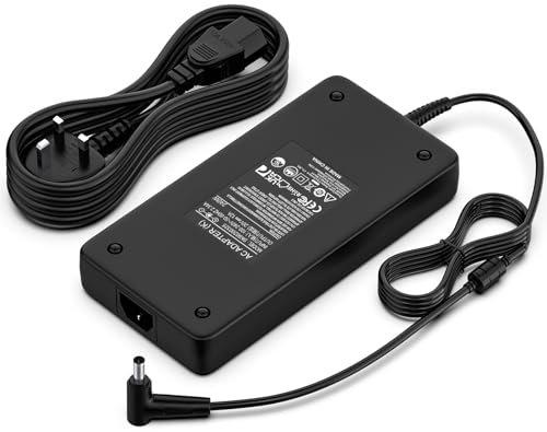 ASUS ROG 240W 20V 12A Laptop Charger - ADP-240EB B Power Supply Adapter for ROG Strix G15/G17/G713QM/G713QR/G533/G733/Zephyrus M16 - 6.0 * 3.7mm