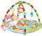 Kick and Play Piano Gym, Bauch-Aktivitätsmatte,Faltbares Spielklavier-Cartoon-Gymnastikpad | Faltbare -Spielunterlage, Sprachspiel-Fitnessstudio für Kinder, Kinder, Familie,