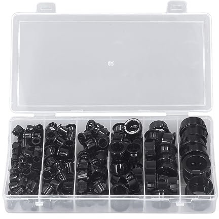 160pcs Kabel -Snap -Buchse Isolieren Kabel Einfach für -Projekte Nylon Plastik