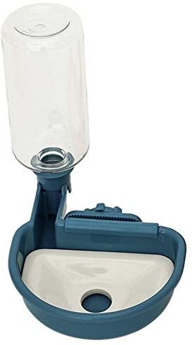 Pet Feeder Automatischer Wasserspender für kleine Hunde Katzen Nachfüllflasche Fütterung Wasserbrunnen Transparente Flasche