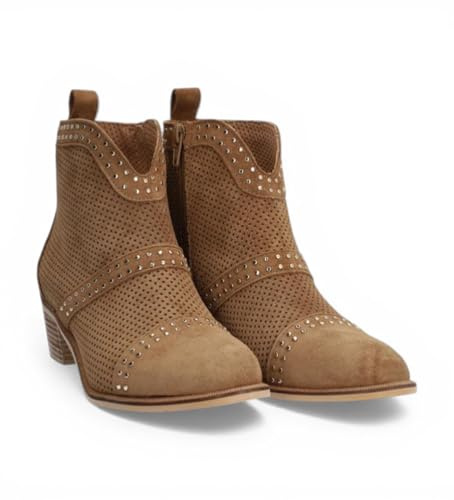 ALPE Braune Nelly Lederstiefeletten