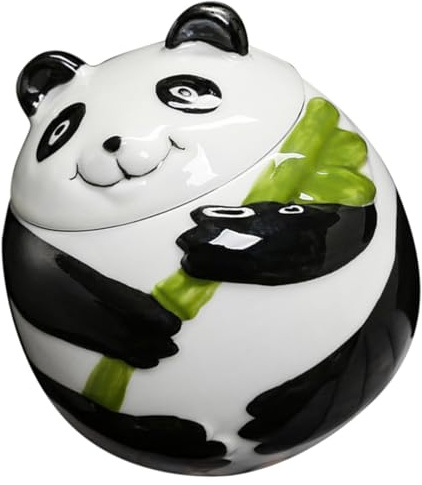 Bougie Parfumée en Céramique Panda Pot Décoratif Aromathérapie