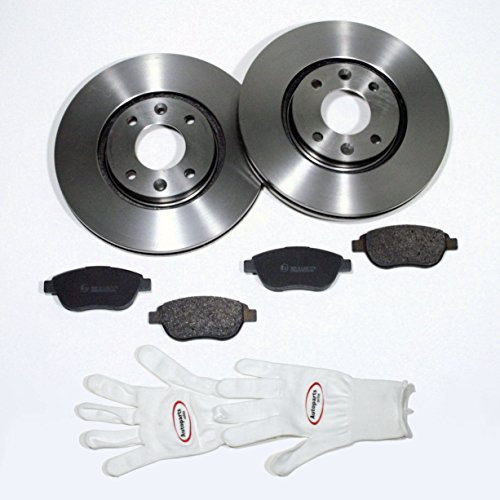 Autoparts-Online Set 60003853 Bremsscheiben belüftet/Bremsen + Bremsbeläge für vorne