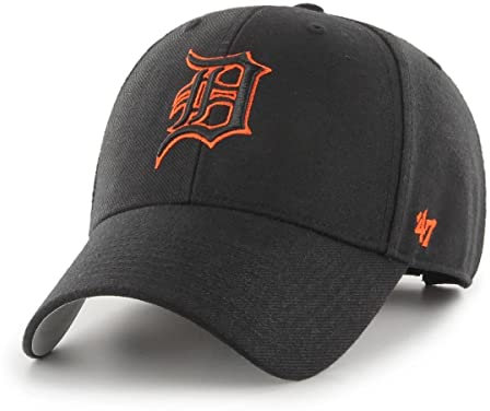 '47 Detroit Tigers Black MLB Most Value P. Cap - One-Size