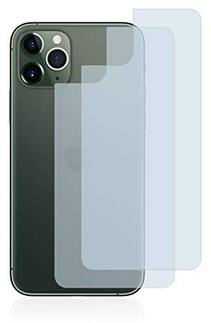 brotect Screen Protector Anti-Glare compatible with Apple iPhone 11 Pro Max (Back) (2 Pack) Screen Protector Matte, Anti-Fingerprint Protection Film