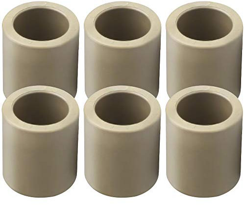 YOFASEN 6 pezzi Raccordo Tubo - 20mm Diametro Giunto diritto tubo Connettore PPR Raccordi per Tubi Acqua