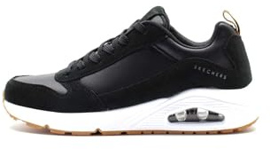 Skechers UNO-Stacre 52468-BKW; Mens Sneakers; 52468-BKW_42; Black; EU; (8 UK)