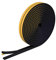 Stormguard EPDM 5 Metres, D Black Draught Excluder Self Adhesive Rubber Door Window Seal Roll