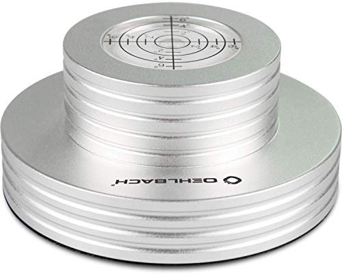 Oehlbach Balance Checker Plattengewicht mit Libelle - Silber