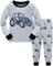 Little Hand Jungen Kinder Schlafanzug Langarm Herbst Winter Kinder Nachtwäsche Rakete Hakenmaschine Feuerwehrauto Schlafanzug 92 98 104 110 116 122 (98, Traktor)