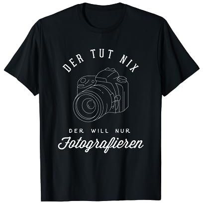 Der tut nix wird nur fotografische Kamera aufnehmen T-Shirt