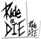 Ride or Die Aufkleber MTB Downhill Enduro Aufkleber BMX Motocross Mountainbike Rahmen Spaß Auto Slap Lustig Helm Laptop Kühlschrank Werkzeugkasten JDM E-Bike XC Dirt Jump Gravel Fat Bike Trails