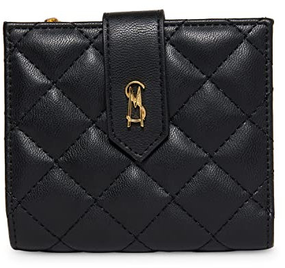 Steve Madden Damen JEM Bifold Kartenetui, Schwarz