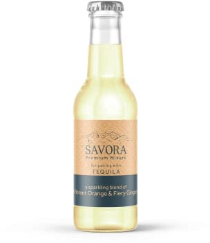 Vibrant Orange & Fiery Ginger Premium Mixer 12 x 200ml