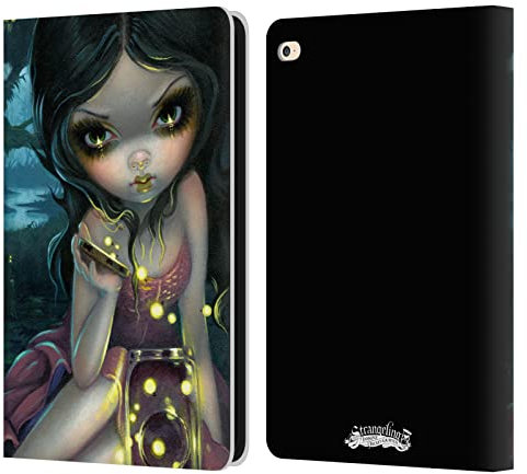 Head Case Designs Offizielle Strangeling Glühwürmchen Im Sommer Kunst Leder-Wallet-Hülle Kompatibel mit Apple iPad Air 2 (2014)