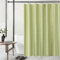 SK Studio Duschvorhang Badvorhang Textil aus Leinen Wasserdicht und Trocknet Schnell, Waschbar Hochwertig Stoff Duschvorhang Badewanne Grün, 120x200cm