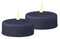 Deluxe Homeart Großes Teelicht 2 Stück - Royal Blau