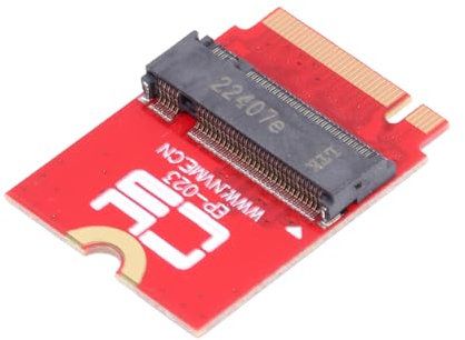cablecc 22 x 30 mm NVME M-Key auf 22 x 80 mm NGFF Verlängerung SSD Upgrade Adapter kompatibel mit ROG Flow X13 Gamings Laptop, EP-023-CC