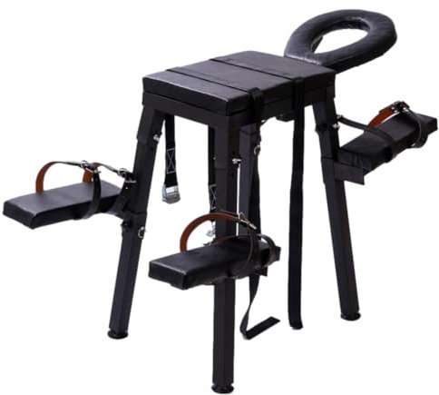 SXZMAZS BDSM Bondage Sex Stuhl SM-Bett-Rückhalterahmen Sexstuhl Extreme Folter SM Stuhl Sex Möbel Männer Und Frauen Körperhaltungtraining Fetisch Sklave Bondage Set Sex Spielzeug Für Paare