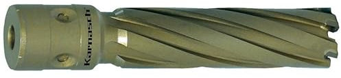 Hartmetall-bestückter Kernbohrer für Stähle bis 1400 N, Fein Quick-In Schaft, Nutzlänge 80mm, Hard-Line80, Ø d=40mm