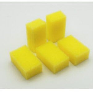 3 Spugne per la pulizia con pasta pulente