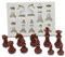 Moldes De Silicona Para Chocolat, Pieza de Ajedrez Molde de Caramelo, Alimenticio Antiadherente Break Apart Moldes Para DIY Barra De Chocolate,Dulces,Cubitos Hielo,Gofres