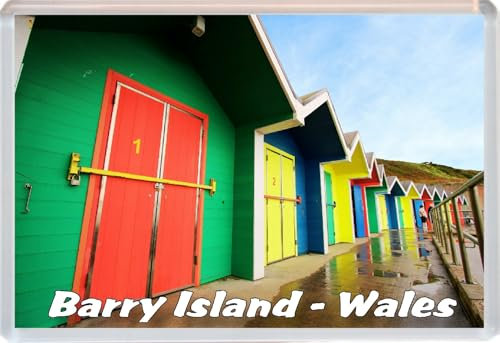 Barry Island - Wales - 96 x 67mm Jumbo Fridge Magnet/Magnets BBFHM912