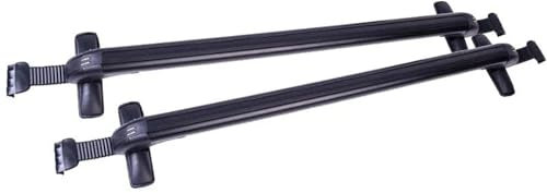 Rail Toit pour Clio pour IV 5-dr pour Hayon 2013-2019 2 Pièces Barres Toit Barres Latérales en Alliage D'aluminium Traverses Porte-Bagages Toit Barres Supérieures Voiture