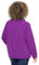 Ulla Popken Felpa con Fiocco di Neve, Collo Alto, Tasche e Maniche Lunghe Viola Scuro 46+ 824386835-46+