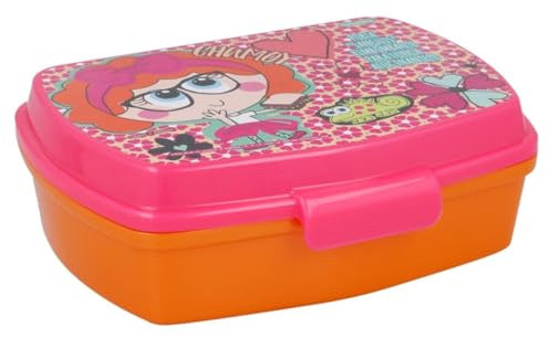 ALMACENESADAN;5463; Pack vuelta al cole y regalo; compuesto por fiambrera-Sandwichera rectangular multicolor, producto reutilizable, sin BPA (chamoy)