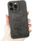 NITITOP Compatible for iPhone 16 Pro Case Cute Cool Dragon Black Design for Women Girls Soft TPU Shockproof Protective Girly for iPhone 16 Pro - Dragon